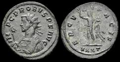 Ancient Coins - Probus AE antoninianus Hercules standing left