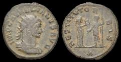 Ancient Coins - Aurelian AE antoninianus Aurelian on right