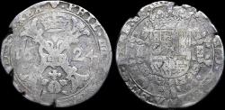 World Coins - Southern Netherlands Brabant Philips IV 1/2 patagon 1624