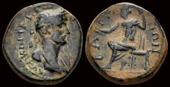 Ancient Coins - Pisidia Baris Hadrian AE21 Zeus seated left