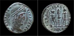 Ancient Coins - Constantius II  follis.