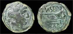 Ancient Coins - Spain Carteia AE semis