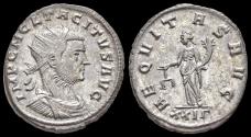 Ancient Coins - Tacitus silvered antoninianus Aeqvitas standing left
