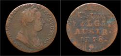 World Coins - Austrian Netherlands Brabant Maria-Theresia 1 oord (liard)1778