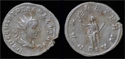 Ancient Coins - Trebonianus Gallus AR antoninianus Pax standing left