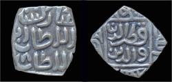Ancient Coins - India Delhi sultanate Quitb Al-Din Mubarak eight gani