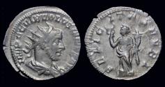 Ancient Coins - Volusian AR antoninianus Felicitas standing left