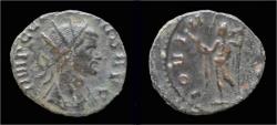 Ancient Coins - Claudius II Gothicus billon antoninianus Jupiter standing left