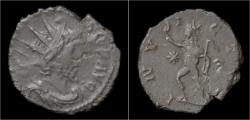 Ancient Coins - Victorinus billon antoninianus Sol walking left.