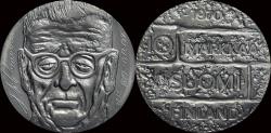 World Coins - Finland 10 markkaa 1970- 100th year of the birthday of president J.K.Paasikivi