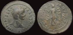 Ancient Coins - Antioch- Pisidia- Severus Alexander AE medallion Nike advancing left-unpublished