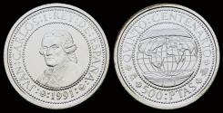 World Coins - Spain 500 pesetas 1991 Proof
