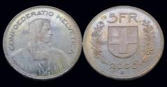 World Coins - Switserland 5 frank 2000B