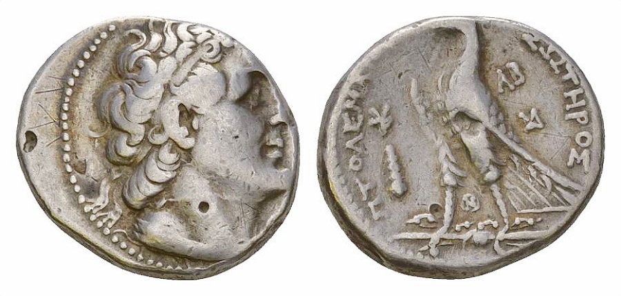 Ptolemy II Philadelphos AR Tetradrachm, Tyre mint