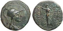 Ancient Coins - Syria. Seleucis and Pieria. Apameia AE20 pseudo-autonomous coinage – Athena/Nike