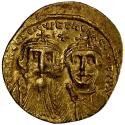 Ancient Coins - BYZANTINE EMPIRE: Heraclius, 610-641, AV solidus (4.44g), Constantinople, S-749