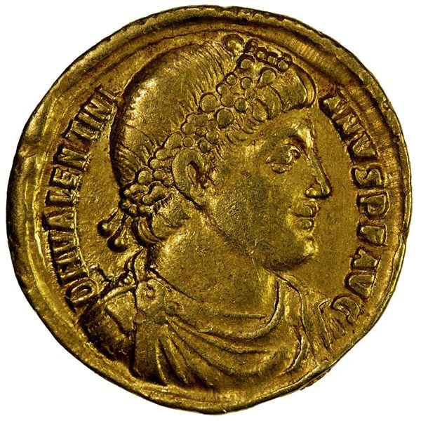 ROMAN EMPIRE: Valentinian I, 364-375 AD, AV solidus (4.39g