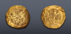 Ancient Coins - Alexius I Comnenus. 1081-1118. AV Hyperpyron (31.5mm, 4.26 g, 6h). Constantinople mint.