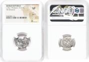 Ancient Coins - L. Marcius Philippus (57/6 BC). AR denarius (19mm, 10h). NGC
