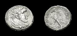 Ancient Coins - PHOENICIA, Tyre. 126/5 BC-AD 65/6. AR Shekel (29mm, 13.38 g, 12h). Dated CY 68 (59/8 BC).