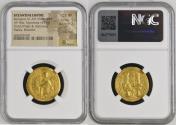 Ancient Coins - Romanus III Argyrus (AD 1028-1034). AV histamenon nomisma (24mm, 4.27 gm, 6h). NGC Choice VF