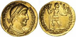 Ancient Coins - Roman Empire, Valentinian I (AD 364-375), AV Solidus, Nicomedia, 10th Officina,