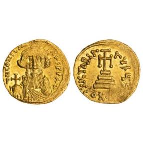 【中古】 Alejo Nobili / Constantinopla 輸入盤 Byzantine Empire. Constans II (AD 641-668). AV Solidus