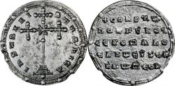 Ancient Coins - CONSTANTINE VII with ROMANUS II, 913-959. AR Miliaresion (2.63 gms), Constantinople Mint,