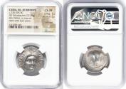 Ancient Coins - CARIAN ISLANDS. Rhodes. Ca. 230-205 BC. AR tetradrachm (25mm, 13.20 gm, 11h). NGC