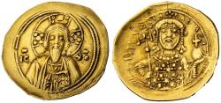 Ancient Coins - Byzantine Empire, Michael VII Ducas (1071-1078), Electrum Histamenon Nomisma (scyphate),