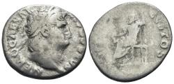 Ancient Coins - Nero, 54-68. Denarius (Silver, 18 mm, 3.16 g, 6 h), Rome, 64-65. NERO CAESAR AVGVSTVS