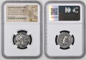 Ancient Coins - KINGS of MACEDON. Philip II. 359-336 BC. AR Tetradrachm (14.22 g, 6h). NGC