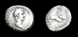 Ancient Coins - Nerva. AD 96-98. AR Denarius (17.5mm, 3.38 g, 12h). Rome mint. Struck AD 97.