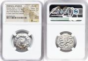 Ancient Coins - PHRYGIA. Apameia. Roman Rule (ca. 133-67 BC). AR cistophorus (24mm, 12.46 gm, 11h). NGC