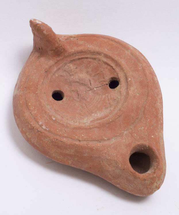 Ancient Roman North Africa Terracotta Oil Lamp With Serapis C 2nd Ancient Coins Roman North Africa Terracotta Oil Lamp With Serapis C 2nd Century