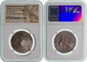 Ancient Coins - KINGDOM OF MACEDON, Antigonus II Gonatas, AR Tetradrachm. NGC