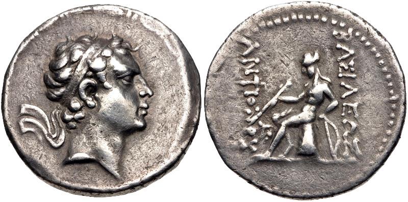 SELEUKID EMPIRE. Antiochos IV Epiphanes. 175-164 BC. AR Tetradrachm ...