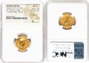 Ancient Coins - Hadrian (AD 117-138). AV aureus (19mm, 7.23 gm, 5h). NGC