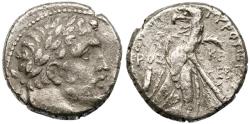 Ancient Coins - Phoenicia. Tyre. Silver Shekel (12.81 g), dated CY 177 (AD 51/52).