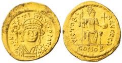 Ancient Coins - Byzantine Empire, Justin II (565-578), AV Solidus,
