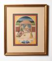 World Coins - India, Miniature Painting Prince and princess Scene c.early 20th cent.