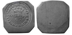 Ancient Coins - LOW COUNTRIES, 1710. Arien-aan-de-Leie (Airé). AR 50 Sols. War of the Spanish Succession issue.