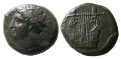 Ancient Coins - IONIA, Kolophon. Circa 389-350 BC. Æ Chalkon.