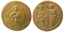 Ancient Coins - BYZANTINE EMPIRE. Romanus III. 1028-1034 AD. AV Histamenon Nomisma. Lustrous.