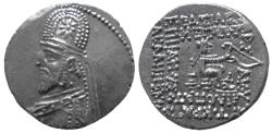 Ancient Coins - KINGS of PARTHIA, Mithradates III. 87-80 BC. AR Drachm.