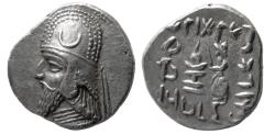 Ancient Coins - KINGS of PERSIS, Darev II. 1st Century BC. Silver Drachm. Lovely example.