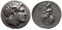 Ancient Coins - KINGS of THRACE, Lysimachos. 323-281 BC. AR Tetradrachm. Alexandria troas.