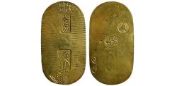 Ancient Coins - JAPAN, Bunsei Koban-kin 1819-1828. Gold One Ryo. Comes w/ JNDA Certificate of Authenticity.