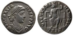 Ancient Coins - ROMAN EMPIRE, Gratian, 367-383 AD. AR Siliqua.