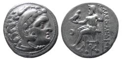 Ancient Coins - KINGS of MACEDON, Alexander III, 336-323 BC. AR Drachm. Kolophon mint.